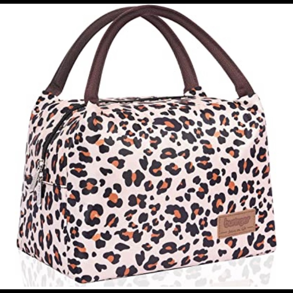 Leopard Lunch Bag